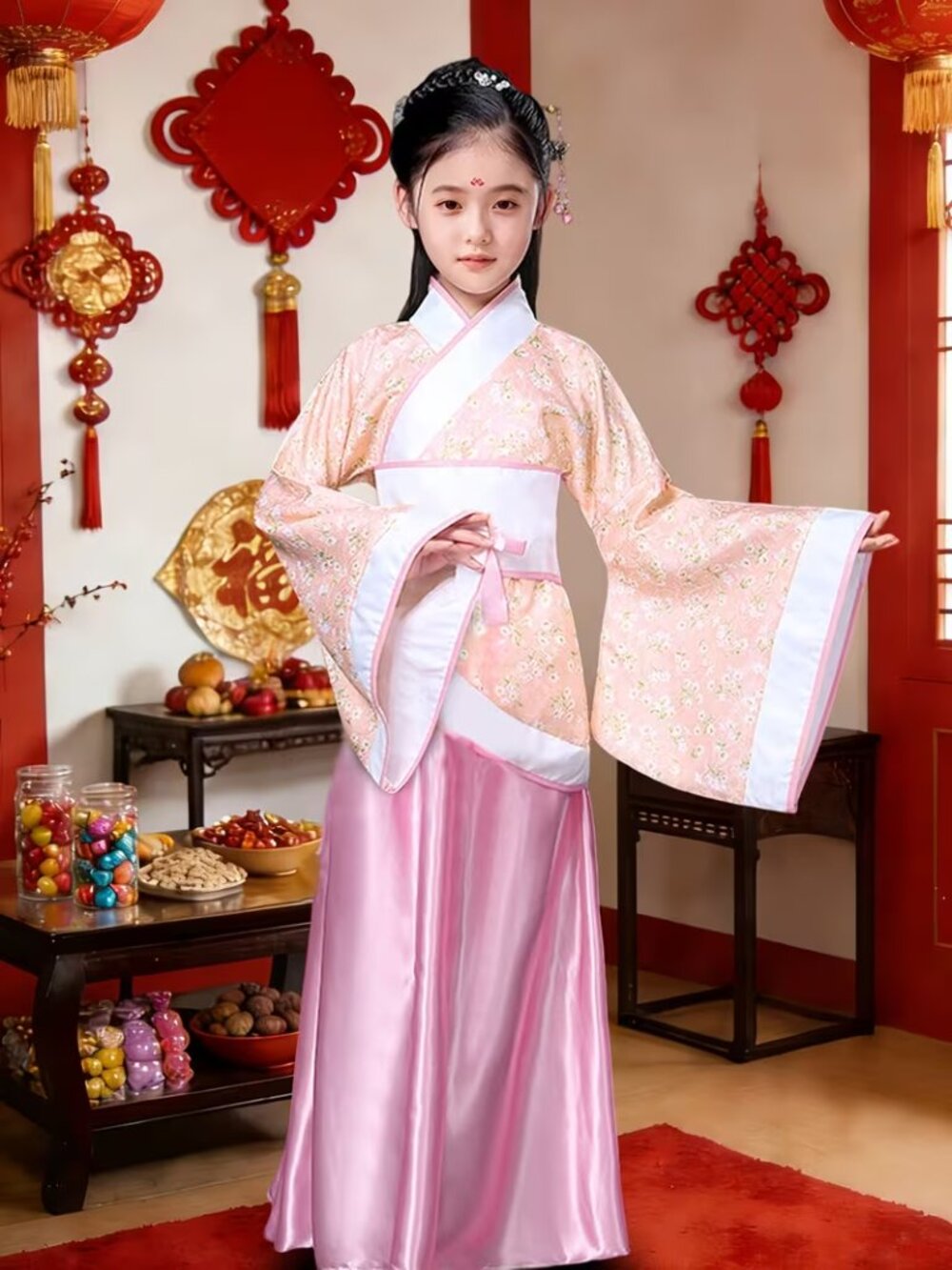 NWOT Girls kimono Set